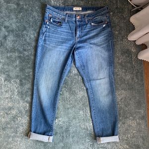 Madewell Size 29, The Slim Boyfriend jean